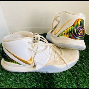 Nike By You ID Kyrie 6 White Gold Men [CT1019-991]